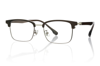 brown_silver Eyeglasses