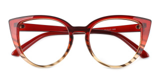red Eyeglasses