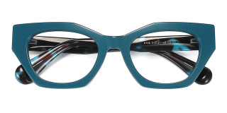 blue Eyeglasses