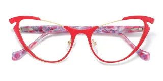 red Eyeglasses