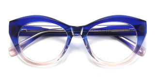 blue Eyeglasses