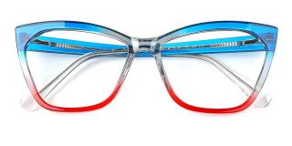 blue Eyeglasses