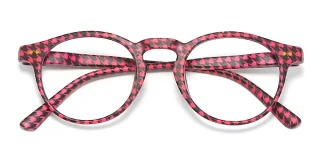 red Eyeglasses