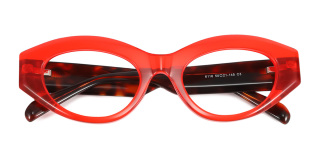orange Eyeglasses