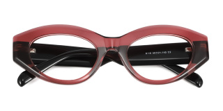 red Eyeglasses