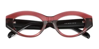 red Eyeglasses