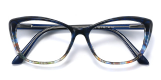 blue Eyeglasses