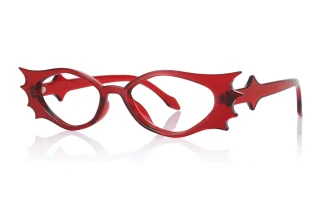 red Eyeglasses