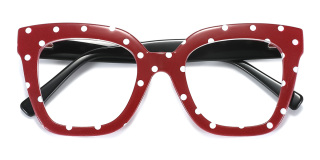 red Eyeglasses