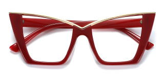 red Eyeglasses