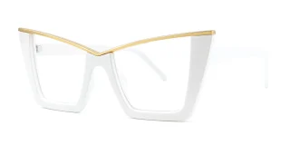White Eyeglasses 82743A