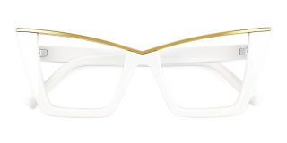 white Eyeglasses