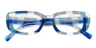 blue Eyeglasses