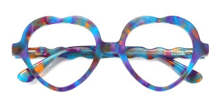 blue Eyeglasses