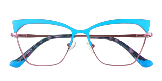 blue Eyeglasses