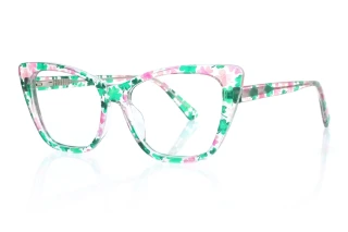 pink_green Eyeglasses