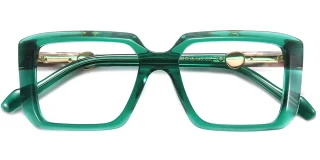 green Eyeglasses