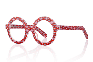 red_pink Eyeglasses
