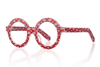 red_pink Eyeglasses