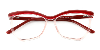 red Eyeglasses