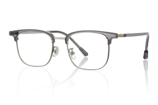 Grey_silver Eyeglasses 86119E