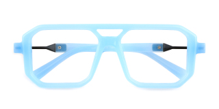 blue Eyeglasses