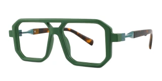 Green Eyeglasses 86746C