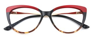 red Eyeglasses