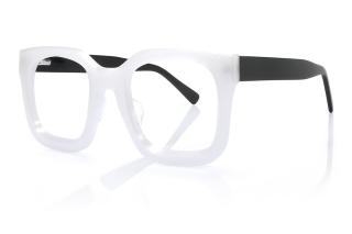 white_a Eyeglasses