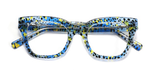 blue Eyeglasses