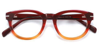 red Eyeglasses