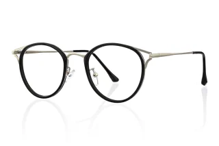 black_sliver Eyeglasses