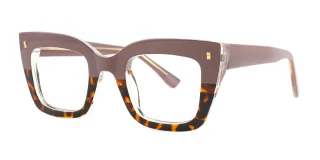 Brown Eyeglasses 90408A