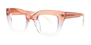Orange Eyeglasses 90408B