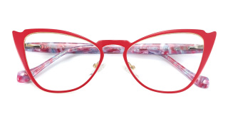 red Eyeglasses
