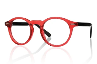 red Eyeglasses
