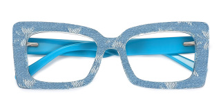 blue Eyeglasses