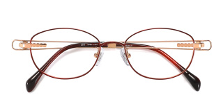 red Eyeglasses