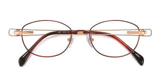 red Eyeglasses