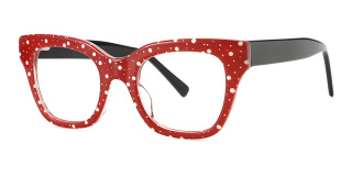 red Eyeglasses