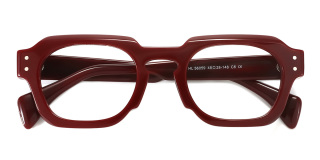 red Eyeglasses