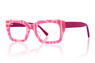 pink_white Eyeglasses