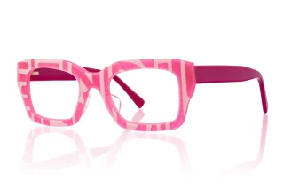 pink_white Eyeglasses