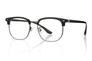 Black_grey Eyeglasses 95218C