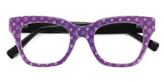 purple Eyeglasses