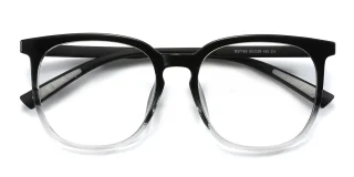 black_clear Eyeglasses