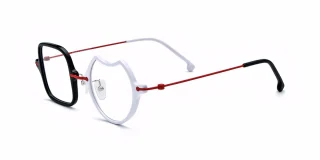 red Eyeglasses