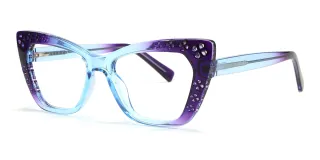 Purple Eyeglasses 96473F