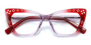 red Eyeglasses