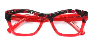 red Eyeglasses